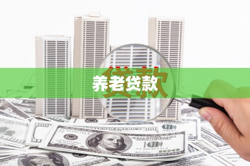 石门养老贷款