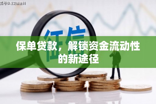 乡城保单贷款，解锁资金流动性的新途径