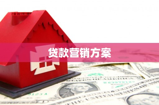 襄阳贷款营销方案