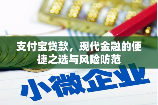 丰原支付宝贷款，现代金融的便捷之选与风险防范