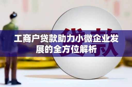 文安工商户贷款助力小微企业发展的全方位解析