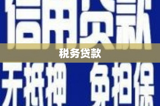 下营税务贷款