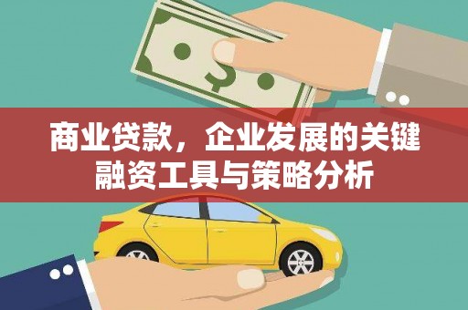 肥乡商业贷款，企业发展的关键融资工具与策略分析