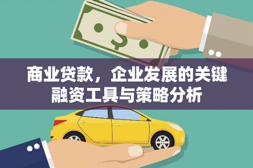 塘厦商业贷款，企业发展的关键融资工具与策略分析