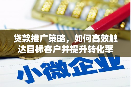 长丰贷款推广策略，如何高效触达目标客户并提升转化率