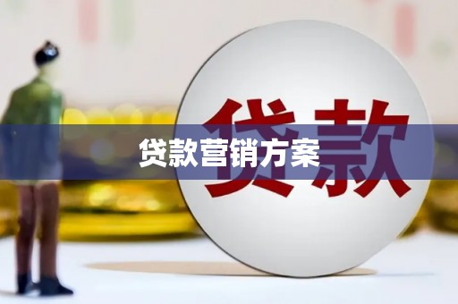盐埕贷款营销方案